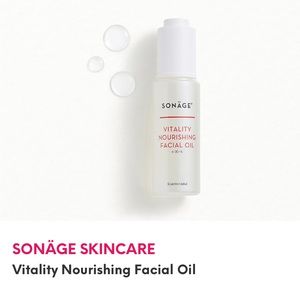 New Sonage Skincare Vitality Nourishing Facial Oil